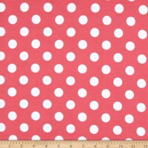 Baby Flannel Polka Dot Print Fitted Crib Sheet..