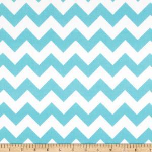 Baby Flannel Chevron Print Fitted Crib Sheet..