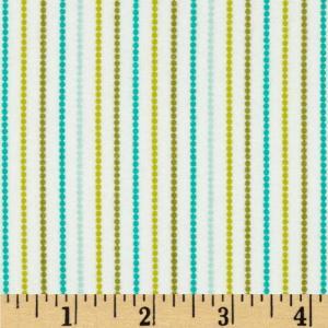 Baby Striped Flannel Fitted Crib Sheet