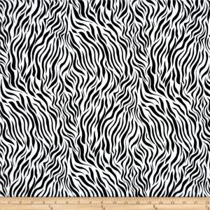 Baby Zebra Print Flannel Fitted Crib Sheet Various..