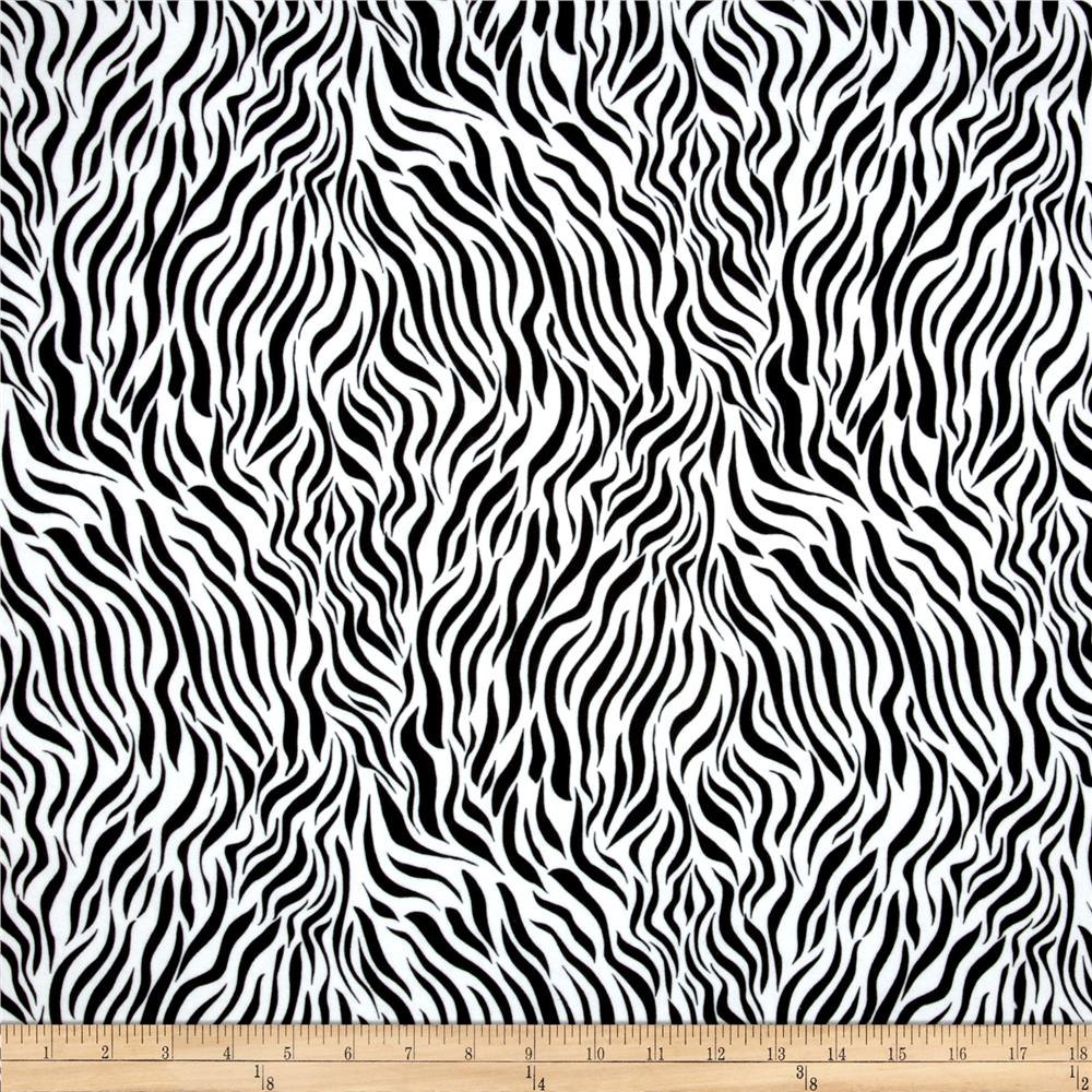 Baby Zebra Print Flannel Fitted Crib Sheet Various Colors on Luulla